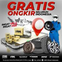 Gambar Velg Mobil HSR GRY R16 Untuk Brio Sigra Yaris Vios Corolla Xenia Latio dari HSR WHEEL BANZAI RIMS undefined 3 Tokopedia