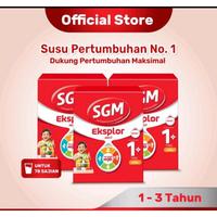 Gambar Sgm Eksplor Aktif 1+ Pro-Gressmaxx Madu Susu Pertumbuhan 900 Gr dari Bubustore18 undefined 2 Tokopedia