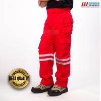Gambar Juragan Wearfacts - Celana Safety Panjang Warna Merah - M dari Juragan Wearfacts Store undefined 3 Tokopedia