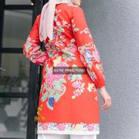 Gambar Batik Prabuseno Tunik Blouse Atasan Wanita Katun Furing Darapuspa 2 - S dari Butik Batik Prabuseno undefined 5 Tokopedia