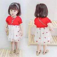 Gambar baju dress natal anak bayi perempuan 1 2 3 4 5 6 tahun dres merah dari railen kids clothes shop undefined 1 Tokopedia