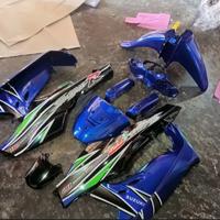 Gambar COVER BODY SUZUKI SHOGUN 110 R NEW FULLSET HALUS BIRU HITAM 2002 - Tosca dari Raja SparepartMotor undefined 1 Tokopedia