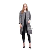 Gambar Cardigan Motif Kotak Outer Blazer Wanita - 3 dari FIRSTPEN undefined 2 Tokopedia