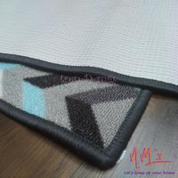 Gambar Tren-D-rugs karpet alas lantai ruang tamu bulu permadani anti slip NMs - Turquoise dari NMs Lets dress up your home undefined 3 Tokopedia
