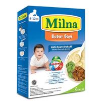 Gambar Milna Bubur Bayi Reguler Hati Ayam Brokoli 120G 8-12 Bln Terhematt dari ifarostore undefined 1 Tokopedia