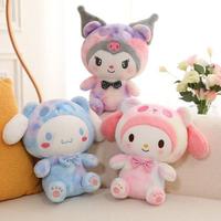 Gambar New Sanrio Cinnamorol Kuromi My Melody Tie-Dye Plush Toys Cartoon - 35 CM MELODY dari Simko Toys undefined 4 Tokopedia