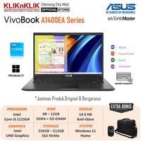 Gambar ASUS VivoBook 14 F1400EA Intel i3 1115G4 8GB 512GB SSD Win 11 Home - 1 Tahun, 8GB/256GB SSD dari KLIKnKLIK Cibinong City Mall undefined 1 Tokopedia