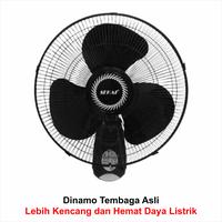 Gambar Kipas Angin Dinding SEKAI WFN 1628 RC Wall Fan 16 Inch dari QHomeMart Official undefined 3 Tokopedia