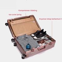 Gambar Koper Travel Kabin Cabin Bagasi Aluminium Big Size Travel Luggage dari Planet Hobby Indonesia undefined 4 Tokopedia