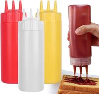 Gambar Botol Tempat Saos-Saus-Kecap-Mayonaise-Cuka Plastik MUTU - Kuning, 300ml dari Pondok Dapoer undefined 3 Tokopedia