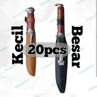 Gambar (20pcs) Sekodi Pisau Belati Pramuka Kecil & Besar Murah Bagus - Besar, 20pcs dari Exshop18 undefined 1 Tokopedia