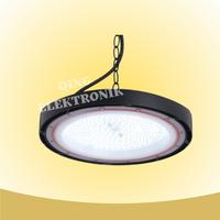 Gambar Lampu Highbay Lampu UFO LED Gantung 100W 150W 200W - 150 WATT, 6500K Putih dari Qing Electronic undefined 4 Tokopedia