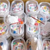 Gambar patung lukis gypsum painting 3D Mainan edukasi DIY karakter montessori - Box isi 2 Pcs dari pasar grosir asemka undefined 4 Tokopedia