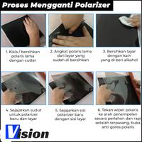 Gambar Polarizer LCD LED LG 26 inch 90 derajat bagian dalam polaris polarized dari visionelektronik_NEW undefined 2 Tokopedia