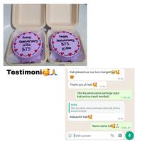 Gambar cake kuromi/kuromi cake/kue ulang tahun kuromi/kue ultah kuromi/custom - Coklat, 18cm dari Suvenir Cake undefined 2 Tokopedia