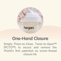 Gambar HEGEN PCTO 150ml /5oz Feeding Bottle PPSU | Botol Susu Bayi Hegen - White dari Milliestoreid undefined 4 Tokopedia