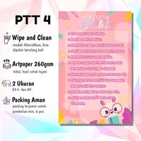 Gambar Poster Tata Tertib Hiasan Kelas Dekorasi Sekolah Lomba Tugas Menghias - PTT3 dari Rumah Kreatifa_NEW undefined 4 Tokopedia