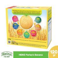 Gambar Biscuits Snack Bayi Heinz Farley's Banana Flavour Kemasan 120 gram dari Little Mooniee undefined 2 Tokopedia