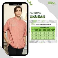 Gambar Baju Koko Sarimbit Keluarga Couple Ayah dan Anak KK 40 Orange - 26 (Anak 5-6th) dari Busana Arafah undefined 4 Tokopedia