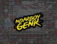 Gambar Cutting Sticker Ndarboy Genk Ukuran 8 Cm Untuk Motor Mobil dari Haxs Cutting Sticker undefined 1 Tokopedia