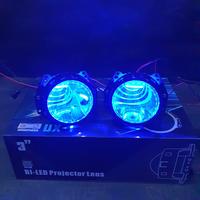 Gambar Headlamp Lampu Projie Billed Biled 3 inch AES UX-1 set Universal - Biru, 1set dari Cemerlang6Brothers undefined 2 Tokopedia