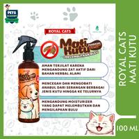 Gambar spray kutu anjing kucing - Royal cats mati kutu pembasmi kutu 100 ml dari Pets Academy Petshop undefined 3 Tokopedia