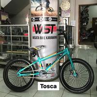 Gambar SEPEDA ANAK BMX CAKRAM 20 LIMITLESS BAN BESAR 3.0 REM CAKRAM - RED dari Wisata Bike Karawang undefined 2 Tokopedia