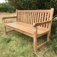 Gambar bangku kebun kayu jati mebel Jepara kursi outdoor - Non finishing, 120 - blm finishing, 180cm dari Rovic Jaya Furniture undefined 3 Tokopedia