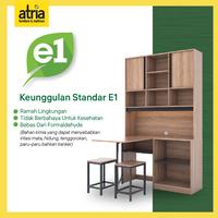 Gambar Meja Rias Serba Guna Multifungsi Atria Suyo Upright New White - Putih dari Atria Furniture Official undefined 3 Tokopedia