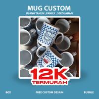 Gambar MUG GELAS CUSTOM MURAH ULANG TAHUN / UCAPAN TERIMA KASIH - GELAS CUSTOM dari souv20 undefined 4 Tokopedia