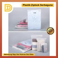 Gambar Plastik Ziplock Baju Kantong Makanan Traveling Pouch Bag Zipper - Polos, 10cm x 15cm dari DCA Online Shop undefined 4 Tokopedia