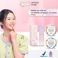 Gambar NEW !! Noera Lipcare Set | Noera Lip Serum, Lip Balm, dan Lip Scrub dari Marilo Store undefined 1 Tokopedia