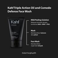 Gambar Kahf Paket Face Care Isi 3 pcs - Face Wash, Serum, & Sunscreen - Dark Spot Set dari Groomen&#39;s undefined 4 Tokopedia