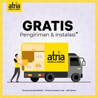 Gambar Meja Rias Serba Guna Multifungsi Atria Suyo Upright New White - Putih dari Atria Furniture Official undefined 4 Tokopedia