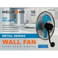 Gambar Kipas Angin Dinding Remote 18" inch Welhome Wall Fan WH 1865M dari Original Electric undefined 2 Tokopedia