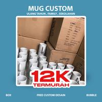 Gambar MUG GELAS CUSTOM MURAH ULANG TAHUN / UCAPAN TERIMA KASIH - GELAS CUSTOM dari souv20 undefined 5 Tokopedia