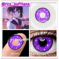 Gambar Softlens Cosplay Warna Ungu HD35-PURPLE Diameter 14,5mm Kadar Air 40% Softlens Cosplay Jaring Putih untuk Makeup dan Fashion Wanita - Lensa Eye Soflen - ROME VIOLET dari @rcsbeautycare undefined 3 Tokopedia
