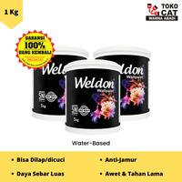 Gambar Cat Tembok Weldon 1 Kg dari Warna Abadi Meruya undefined 1 Tokopedia