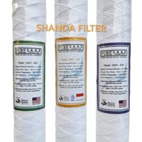 Gambar Cartridge Benang Puretrex Filter Air 20"/String Wound 01/05/10 Micron - 05 Micron dari shandafilter undefined 2 Tokopedia