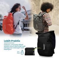 Gambar Torch Tas Ransel Punggung Lipat Pria Wanita - Foldable Backpack Shiroi - Abu-abu dari Torch.id undefined 3 Tokopedia