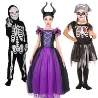 Gambar Halloween Costume Cosplay Skull Witch Kostum Haloween Anak Pesta Hantu - anak witch, M dari Panca Setya Store undefined 1 Tokopedia