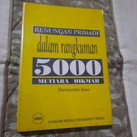 Gambar RENUNGAN PRIBADI DALAM RANGKUMAN 5000 MUTIARA HIKMAH KAMARUDDIN BASO dari AFG TORUS.BOOKSTORE undefined 1 Tokopedia