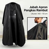 Gambar Kain Penutup Potong Rambut Kip Kep Celemek Salon Barbershop - Hitam dari IritDuit undefined 1 Tokopedia