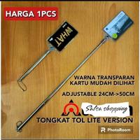 Gambar Tongtol Stainless Premium / Tongkat Tol / Tongkat untuk Tol / E money - steinless black dari Berkah kimia kontruksi undefined 2 Tokopedia