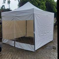 Gambar Tenda Lipat Cahaya Matic UK 3X3 Pakai Dinding 4 Sisi Rangka Anti Karat - Kuning dari ATAKANA TENDA undefined 1 Tokopedia