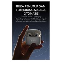 Gambar VIVAN TWS Bluetooth 5.3 Bass ENC Gaming Original Earbuds Life 110 - White dari Inti Sukses undefined 2 Tokopedia