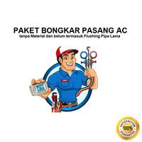 Gambar Paket BONGKAR PASANG AC (2-2.5 PK) tanpa Material dari Captain Air Conditioning undefined 1 Tokopedia