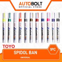 Gambar Spidol Ban TOYO Paint Maker Permanen Mewarnai Ban Motor Mobil Warna - Pink dari AUTOBOLT Official Store undefined 1 Tokopedia