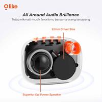 Gambar Olike Speaker Bluetooth Portable wireless USB SF6 ORIGINAL - Blue dari Rajapurna Elektrik Indonesia undefined 4 Tokopedia