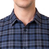 Gambar MANLY Kemeja Slim Fit Flanel Dary Blue - M dari MANLY Collection undefined 2 Tokopedia